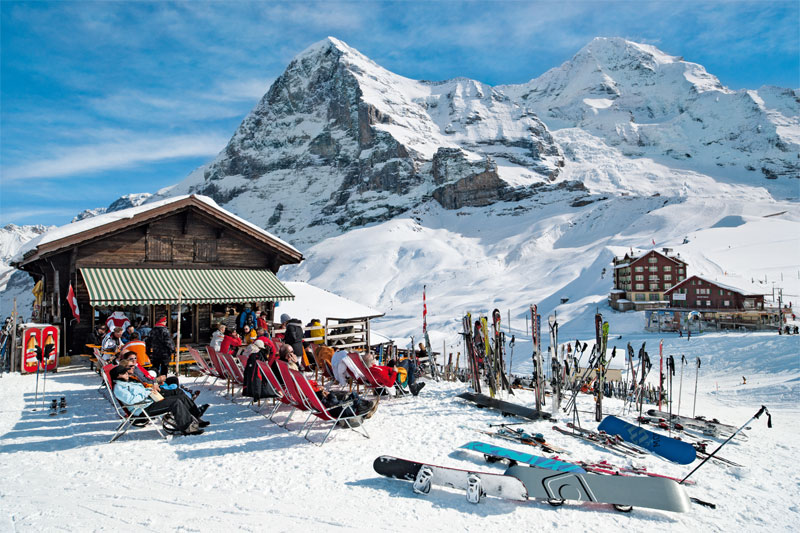 Kleine Scheidegg Near Interlaken The Swiss Holiday Company